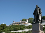 See Father Marquette Memorial, Marquette Park, Mackinac Island, Michigan