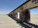 Off-road to The Plaster City Trestle Bridge (Carrizo Wash), Fish Creek Mountains, California
