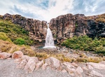 Hike to Taranaki Falls, Tongariro National Park, New Zealand