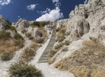 Hike Notch Trail, Badlands National Park, South Dakota