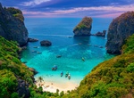 Visit Nui Beach, Ko Phi Phi Don Island, Thailand