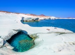Visit Sarakiniko Cave, Milos, Greece