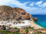 Visit Thiorichia Mine & Beach, Milos, Greece