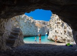 Visit Papafragas Cave & Beach, Milos, Greece