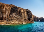 Visit Glaronḗsia Island, Milos, Greece