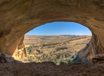 Hike Fishmouth Cave Ruins, Comb Ridge, Utah