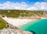 Visit Porthcurno Beach, Porthcurno, Cornwall, England