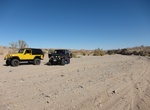 Off-road Truckhaven Wash, Anza Borrego, California