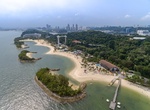 Visit Siloso Beach, Sentosa Island, Singapore