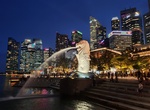 Visit Merlion Park, Singapore