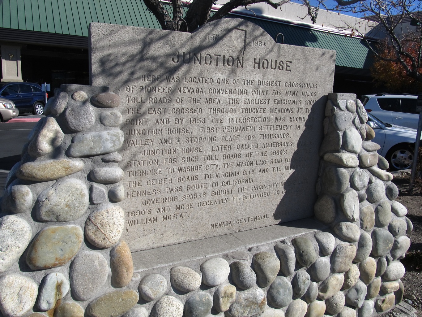 Junction House Historical Markers - Junction House Nevada Historical Marker No. 4 Reno Nevada 6402336.2048x1024 