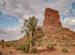 See Castle Butte (Eagle Plume Tower), Valley of the Gods, Utah
