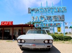 See Frontier Motel Sign, Truxton, Arizona