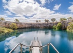 Swim or Dive Little Blue Lake, Mount Schank, South Australia