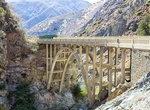 Hike to Bridge to Nowhere via East Fork Trail, San Gabriel Mountains, California