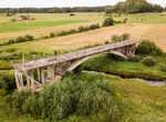 See Grenči Bridge to Nowhere, Sāti, Latvia