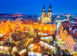 Shop at Prague Christmas Markets, Prague, Czechia
