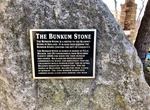 Visit The Bunkum Stone, Asheville, North Carolina