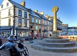 Visit Knaresborough Marketplace & Market Cross, Knaresborough, North Yorkshire, England