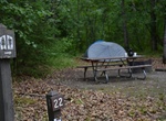 Camp at Dyea Campground, Skagway, Alaska