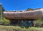 See Hillbilly Hot Dogs Sign, Lesage, West Virginia