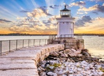 See Portland Breakwater Light (Bug Light), South Portland, Maine
