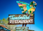 See Thunderbird Restaurant Sign, Mount Carmel Junction, Utah