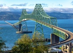 Drive on Astoria–Megler Bridge, Oregon & Washington