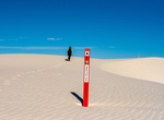 Hike Alkali Flat Trail, White Sands National Monument, New Mexico