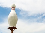 See Giant Bowling Pin, Cullen Township, Missouri