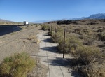 See Original 1919 Stretch of US 395, Fish Springs, California