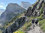 Hike to Grinnell Glacier, Glacier National Park, Montana