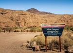 Camp at Afton Canyon Campground, California