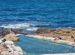 Swim at Woolley's Tidal Pool, Kalk Bay, South Africa