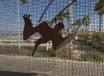 See Fast Food Sculpture, Silver Strand, Coronado, California