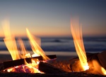 Have a Bonfire at North Beach, Coronado, California