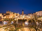 Shop at Krakow Christmas Market, Krakow, Poland