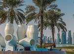 See Water Pots Fountain, Doha, Qatar
