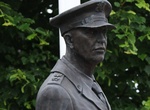 See Dwight D. Eisenhower Statue in Sainte-Mère-Église, Normandy, France