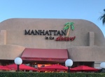 Eat at Manhattan in the Desert, Palm Springs, California