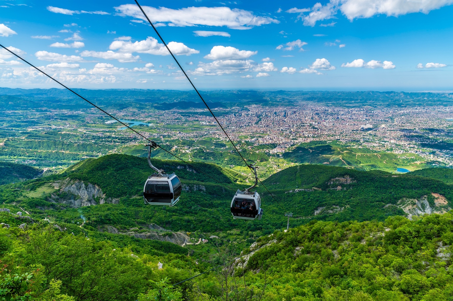 Dajti Express Cable Car