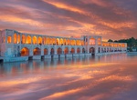 Walk across Bridges of Isfahan (Si-o-se Pol & Khaju), Iran